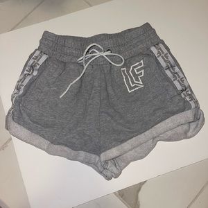 LF the Brand Sweat Shorts, Gray size M